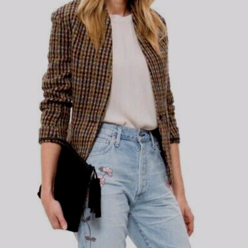 ISABEL MARANT ETOILE Jackets T.International L Wool Brown